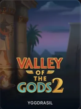 Valley of the Gods 2 — slot de temática egípcia no catálogo do Casina